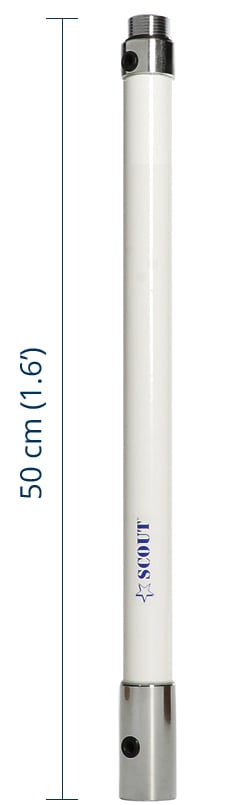 UkjentNivå3 SCOUT PA10 Antenne forlenger 05 m PF PA NPALO002